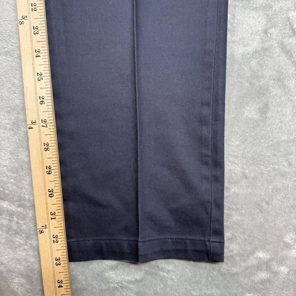 Lot Of 3 Men’s Chino‎ Pants 36x34 Blue Cotton Classic And Athletic Fit Office